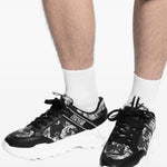 Versace Jeans Couture Baroque-Print Sneakers