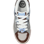 Versace Greca Snakeskin-Effect Sneakers