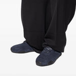 Versace Galaxia Lace-Up Suede Sneakers