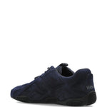 Versace Galaxia Lace-Up Suede Sneakers