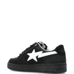 A Bathing Ape?Sk8 Sta 3 Star-Embellished Leather Sneakers