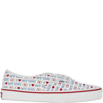 Valentino Garavani X Vans Love-Print Low-Top Sneakers