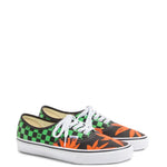 Valentino Garavani X Vans Vlogo Checkerboard And Tropical Leaves-Print Sneakers
