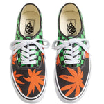 Valentino Garavani X Vans Vlogo Checkerboard And Tropical Leaves-Print Sneakers