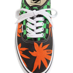 Valentino Garavani X Vans Vlogo Checkerboard And Tropical Leaves-Print Sneakers