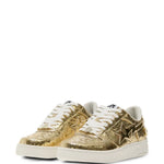 A Bathing Ape?Bape Sta 5 Metallic Sneakers