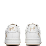 A Bathing Ape?Star-Patch Leather Sneakers