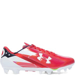 Under Armour Spotlight Le Red/White Cleats