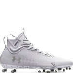 Under Armour Spotlight Lux Mc 2.0 White/Metallic Silver Cleats