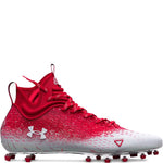 Under Armour Spotlight Lux Mc Red/White Football Cleats