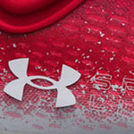 Under Armour Spotlight Lux Mc Red/White Football Cleats