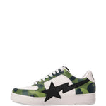 A Bathing Ape?Camouflage Star Sneakers