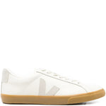 Veja Leather V Logo Sneakers