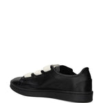 Y-3 Leather Strap Sneakers