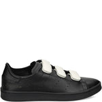 Y-3 Leather Strap Sneakers