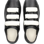 Y-3 Leather Strap Sneakers