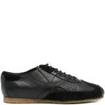 Stefan Cooke Leather Lace-Up Trainers