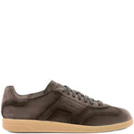 Santoni Suede Leather Sneakers