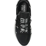 Versace Jeans Couture Lace-Up Logo Sneakers