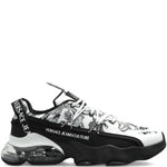Versace Jeans Couture Baroque-Print Lace-Up Sneakers