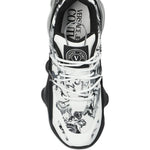 Versace Jeans Couture Baroque-Print Lace-Up Sneakers