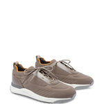Santoni Knitted Lace-Up Sneakers