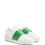 Valentino Garavani Calfskin Band-Open Sneakers