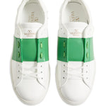 Valentino Garavani Calfskin Band-Open Sneakers