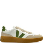 Veja V-90 Leather Suede Sneakers
