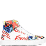 Vivienne Westwood High-Top Graphic-Print Sneakers