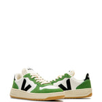 Veja V-10 Logo Suede Sneakers