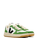 Veja V-10 Logo Suede Sneakers