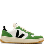 Veja V-10 Logo Suede Sneakers