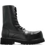 Vetements Lace-Up Round-Toe Boots