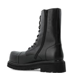 Vetements Lace-Up Round-Toe Boots