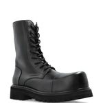 Vetements Lace-Up Round-Toe Boots