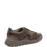 Santoni Innova Leather Suede Sneakers