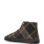 Vivienne Westwood Tartan High-Top Sneakers