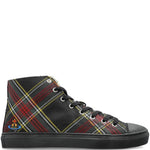Vivienne Westwood Tartan High-Top Sneakers