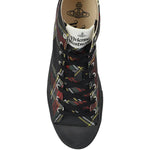 Vivienne Westwood Tartan High-Top Sneakers