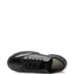 Y-3 Leather Lace-Up Trainers