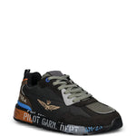 Aeronautica Militare Lettering-Print Sneakers