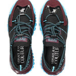 Versace Jeans Couture Lace-Up Panelled Sneakers