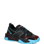 Versace Jeans Couture Lace-Up Panelled Sneakers