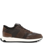 Tod'S Panelled Shearling Trainers
