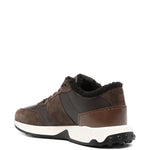 Tod'S Panelled Shearling Trainers