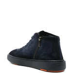 Santoni Suede Sneakers