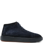 Santoni Suede Sneakers