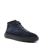 Santoni Suede Sneakers