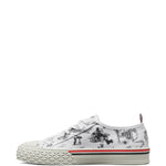 Thom Browne Toile Low Top Sneakers